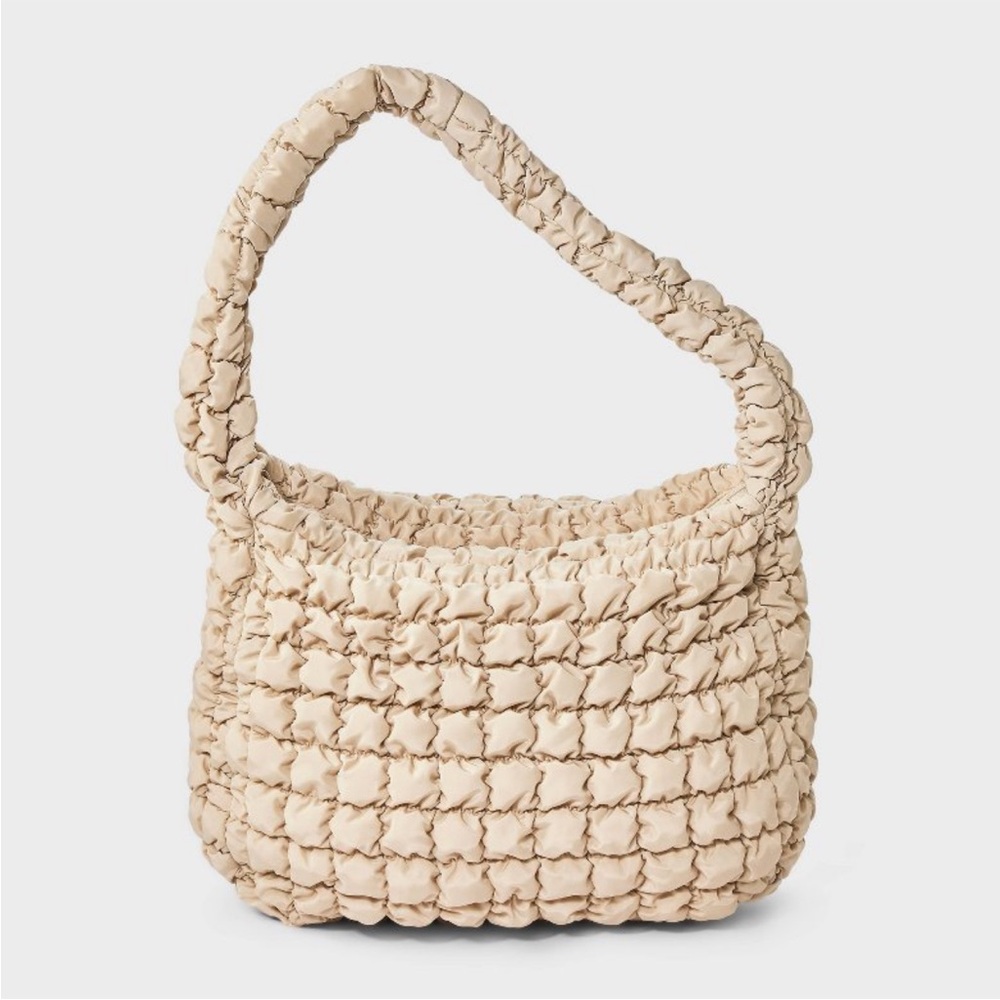 Target Cream Hobo Bag